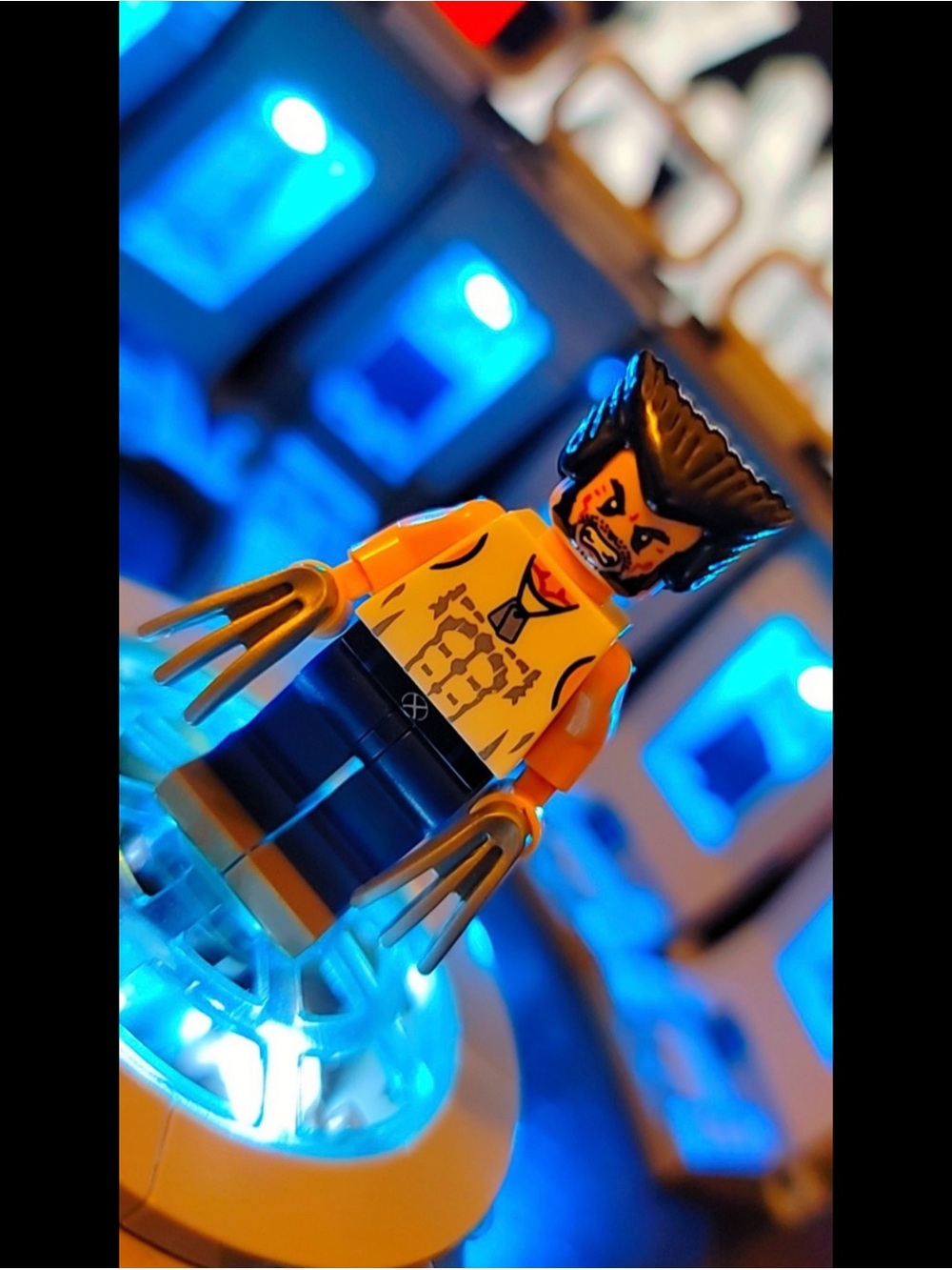 Xmen Wolverine Minifigure Lego Compatible